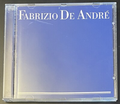 Fabrizio De Andre-CD-2002-24Bit Digital Remastering-EU Import-BMG Italy-Rock,Pop