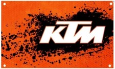 KTM Fahne, Moto GP Fahne, Racing Banner, Fahne, Motorsport Flagge  Neu 90x150 cm