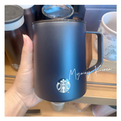 Starbucks Korea 2024 New Black Matte Debbie Tumbler 473ml / 16oz