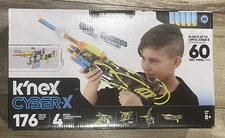 NEW K'Nex Basic Fun Cyber-X C5 Neostrike 178 Piece - Blasts Up To 60 Feet!!