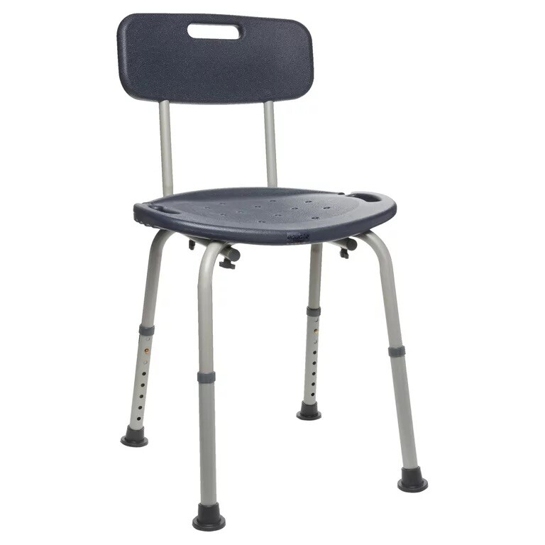 And Shower Chair With Back - Shower Seat For Elderly, Handicap