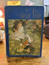 Vintage Alice In Wonderland 1916 Book Windermere Series Through Looking Glass