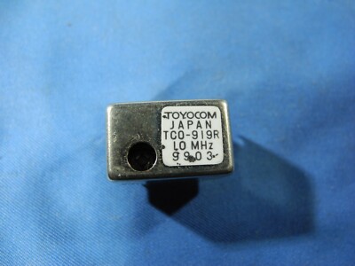 10Mhz Crystal Clock Oscillator Toyocom Japan NOS