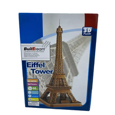 Buildream Eiffel Tower 3D Puzzle, 66 pieces
