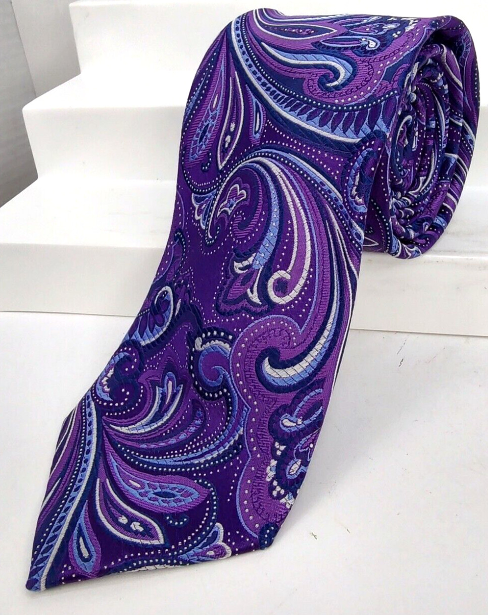 Croft & Barrow Rare Extra Long 60 x 3 1/4 Designer Executive Power Tie See Pics image 6