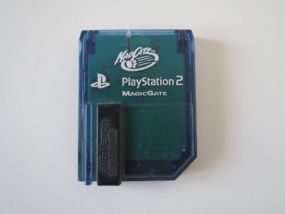 Mad Catz Playstation 2 Memory Card blau transparent PS2 8MB 
