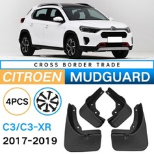 For Citroen C3 C3-XR 2017-2019 ABS Plastic Fender car tire mud shield 4PCS