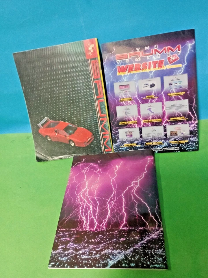 BRUMM CATALOGO 90 -THE BRUMM TEMPEST ASS. AUTO 1:43 modellismo - Immagine 3 di 3