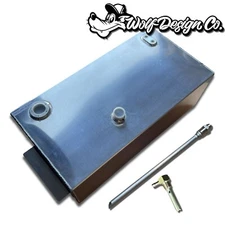 Universal Truck Gas Tank Fuel Cell 16 Gallon Aluminum Relocation 28 X 14