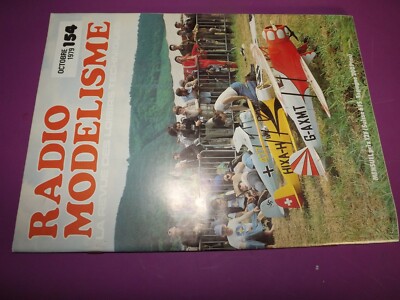 Revue Radio Modélisme N°154 Occasion - Sujets : Graouilly 79, TFG 3000, Nessy, Habicht, Moteurs... | Magazine Modélisme Ancien