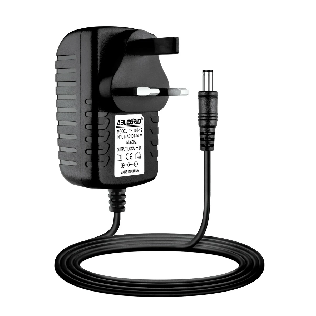 12V AC/DC Adaptor Charger For JVC AL-E56BK Auto Return Turntable