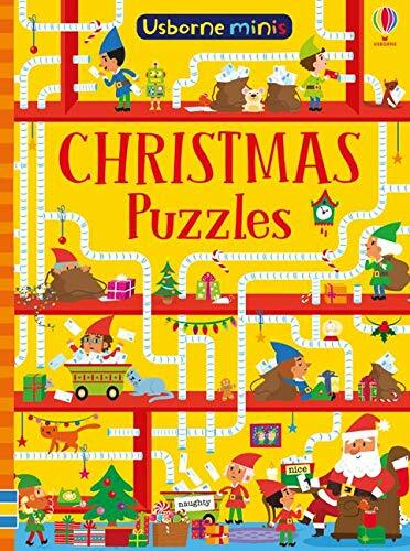 Christmas Puzzles (Usborne Minis) By Simon Tudhope