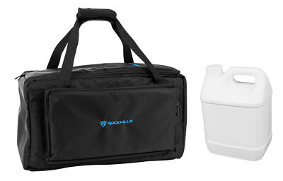 Rockville Waterproof Travel Bag Case For LOOK SOLUTIONS VIPER S FOG MACHINE