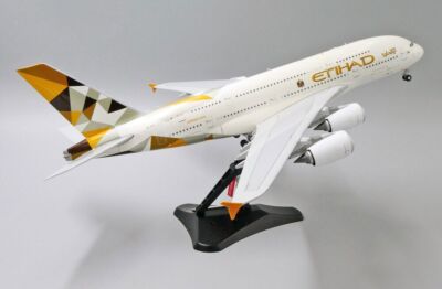 1/400 JC Wings Etihad Airways Airbus A380-800 A6 Diecast