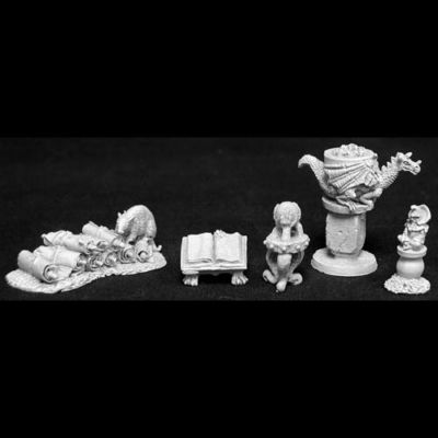 MAGIC TREASURE III - WARLORD REAPER Figur Miniatur RPG Overlord Tresor 02652