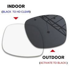Transition Clear to Black Replacement Lenses for Ray-Ban Meta Gen 1 RW4008 53mm