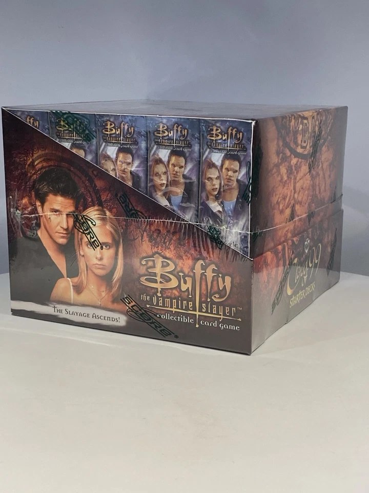 SEALED Buffy The Vampire Slayer CCG Decks 5 Heroes 5 Villain Limited Edition - Image 2 of 4