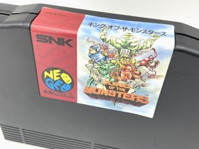 Rare Neo Geo AES  KING OF THE MONSTERS SNK ROM Cartridge only Tested from Japan