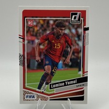 Panini 2023-24 Donruss FIFA Lamine Yamal #54 Rookie Base Spain Soccer Card