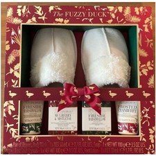 Baylis  Harding The Fuzzy Duck Luxury Womens Holiday Gift Set Slippers Size 39