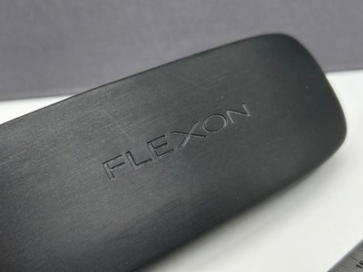 Flexon Brillenetui Hartschale schwarz flach