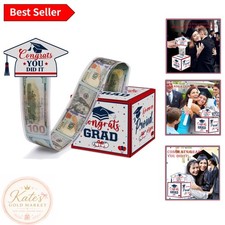 DIY Graduation Money Box for Cash Gifts   Fun Holder for Grads with 50 Bags 