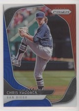 2020 Panini Prizm Tier II Red White & Blue Prizm Chris Paddack #183 1n0