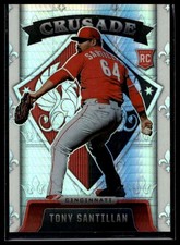 2022 Panini Chronicles #10 Tony Santillan Crusade Hyper #/299