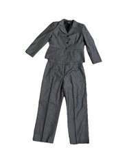 Kasper Women's 2-Piece Gray Suit Size Large Career Business