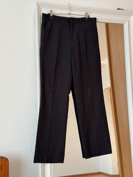 Men Kenneth Cole Trousers Black 30 / S / 44