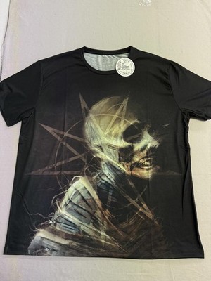Slipknot Band T-shirt Large AOP 2-Sided Slipknot Merch XL