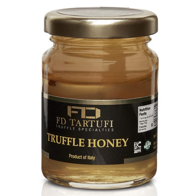 FD TARTUFI Truffle Honey 100G (3.5Oz) Acacia - White Spring Truffle (Tuber Borch