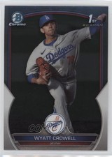 2023 Bowman Draft Chrome Wyatt Crowell #BDC-63 6u5