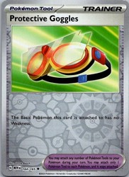 Protective Goggles 164/165 Reverse Holo Scarlet & Violet 151