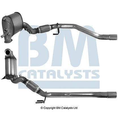 BM CATALYSTS Filtro hollín/partículas, sistema escape para AUDI, SEAT, VW - Imagen 1 de 1