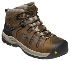 KEEN Utility 1023237 Flint II Waterproof Steel Toe Work Boots for Men - Cascade