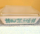 Vintage Pyrex Amish Butterprint Casserole Dish #503  1.5 Qt With Lid