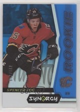 2018-19 Upper Deck Synergy Rookies Blue 729/799 Tier 1 Spencer Foo #55 n1u