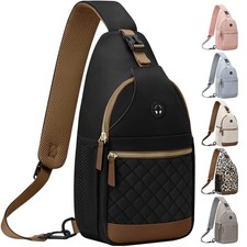 Small Crossbody Purses Bags for Women Men Travel, Chest Sling Bag Women Casua...