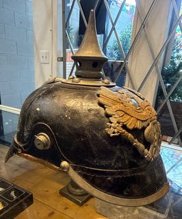 1910 Prussian Pickelhaube Imperial German Spiked Helmet FR35 Infantry WW1