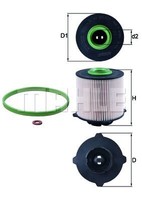 Mahle Kraftstofffilter FüR Chevrolet Opel Saab Vauxhall