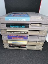 6 Nintendo NES GAMES LOT