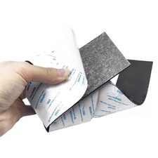 Rubber Strip - Adhesive Backed Roll - 2mm Thickness & 1m Length - Various Widths