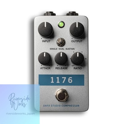 Universal Audio UAFX 1176 Studio Compressor Gitarren-Effektpedal
