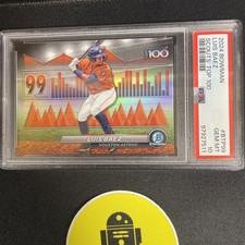 LUIS BAEZ 2024 Bowman Chrome Scouts' Top 100 #BTP-99  PSA 10 Astros