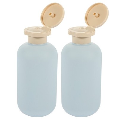 2 Pcs Portable Reiseflaschen Nachfüllbare Shampooflaschen Quetschflaschen