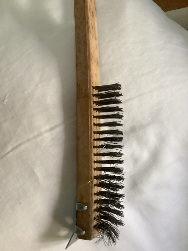 Long Handle wire Brush / Scraper Stainless Steel