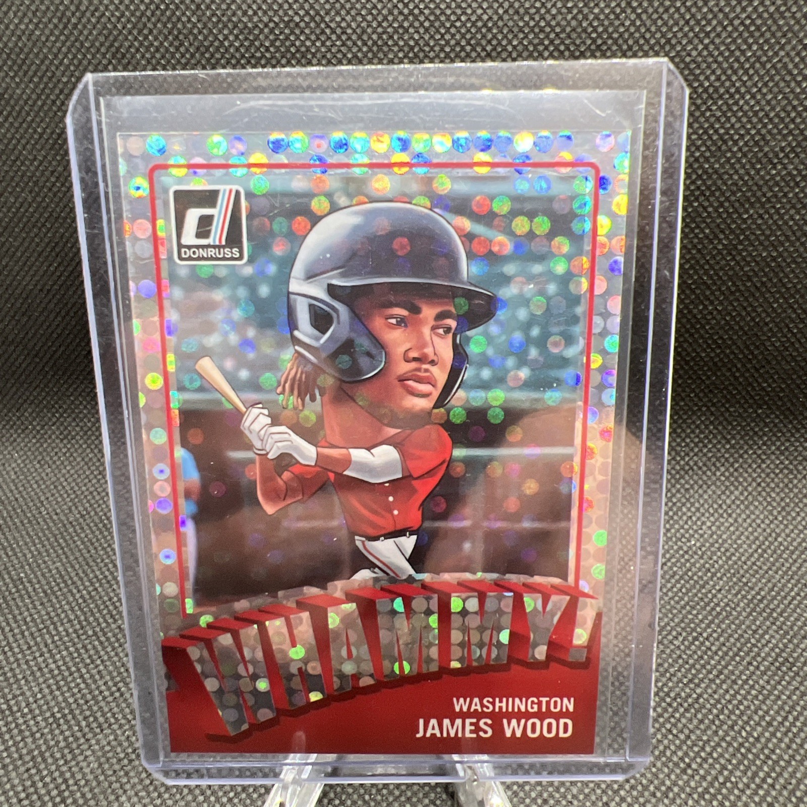 James Wood 2023 Panini Donruss WHAMMY SSP Rookie RC Nationals