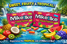 Mike and Ike Tropical Typhoon Chewy Candy 4.25 OZ Box 2 boxes 