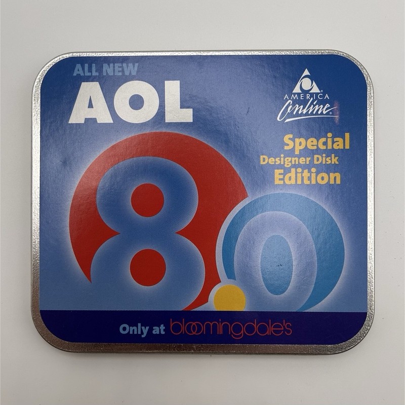 AOL 8.0 Special Designer Disk Edition CD Elizabeth Hurley Windows Mac OS